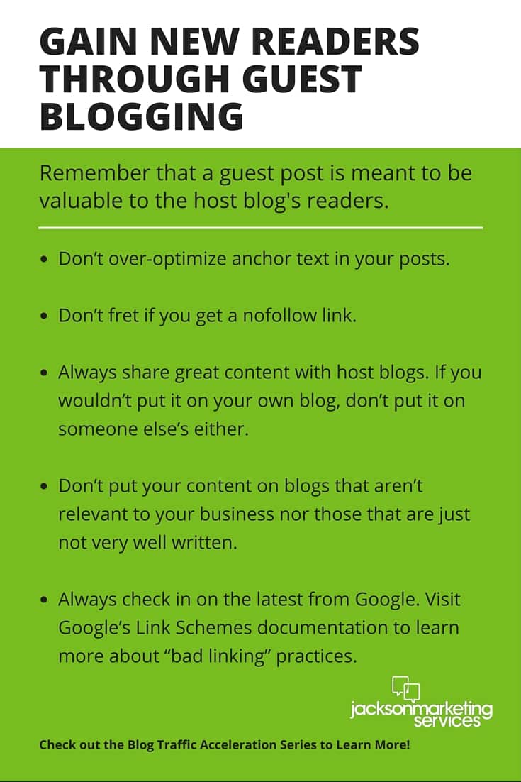 guest blogging