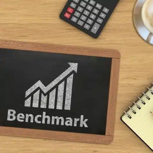 set social media benchmarks