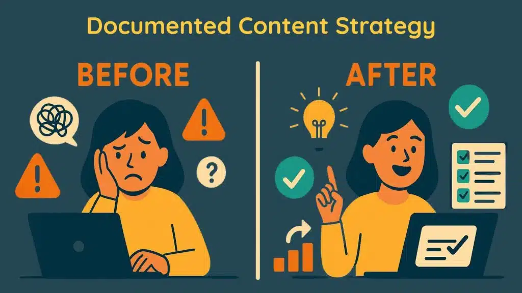 B2B documented content strategy helps improve content success