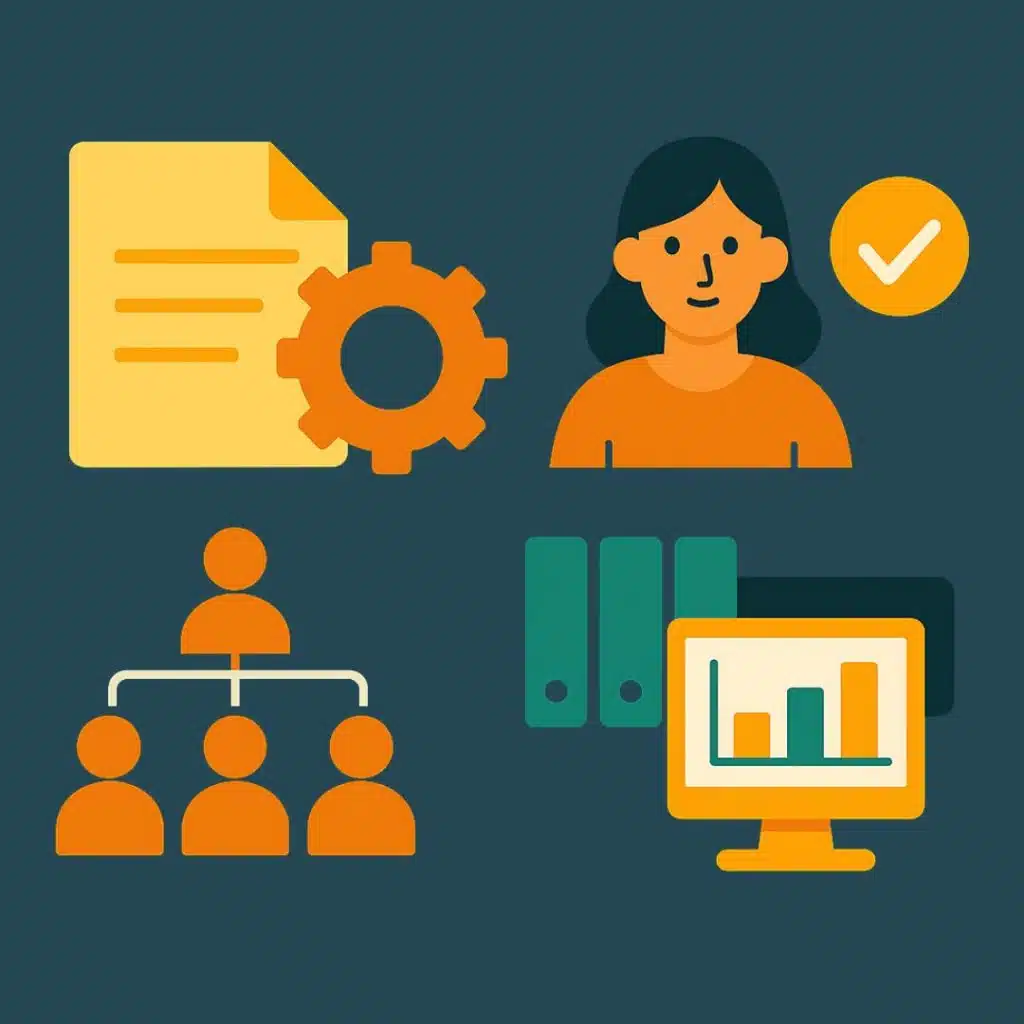 Establish content marketing standards, guidelines, and processes