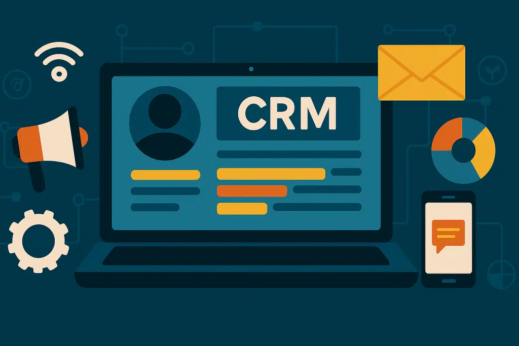 crm Marketing personalization showing segmented customer journeys across different channels - martech customer relationship management