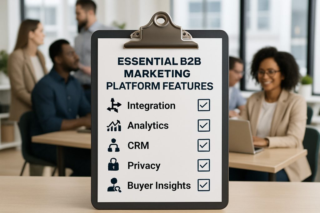 essential-b2b-marketing-platform-features Essential B2B marketing platform features checklist - B2B marketing platform