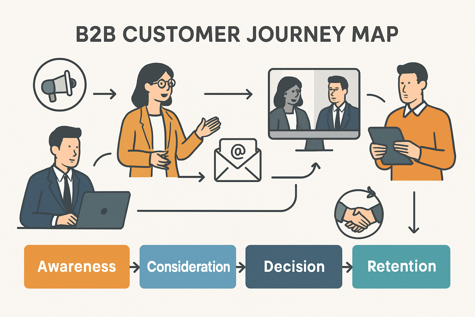 B2B customer journey map - What is customer journey