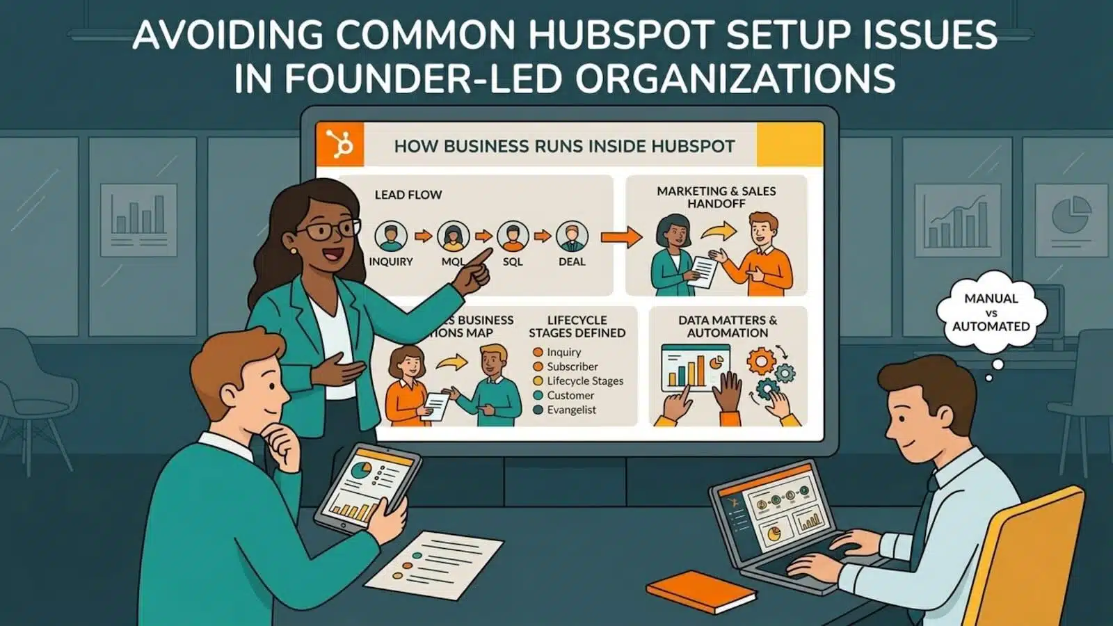 Avoiding Common HubSpot Setup Issues in Founder-Led Organizations