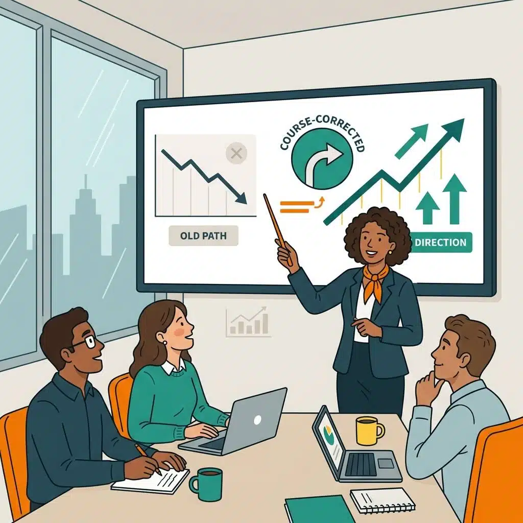 couse-correct How does the HubSpot partner agency handle situations where something is not working?