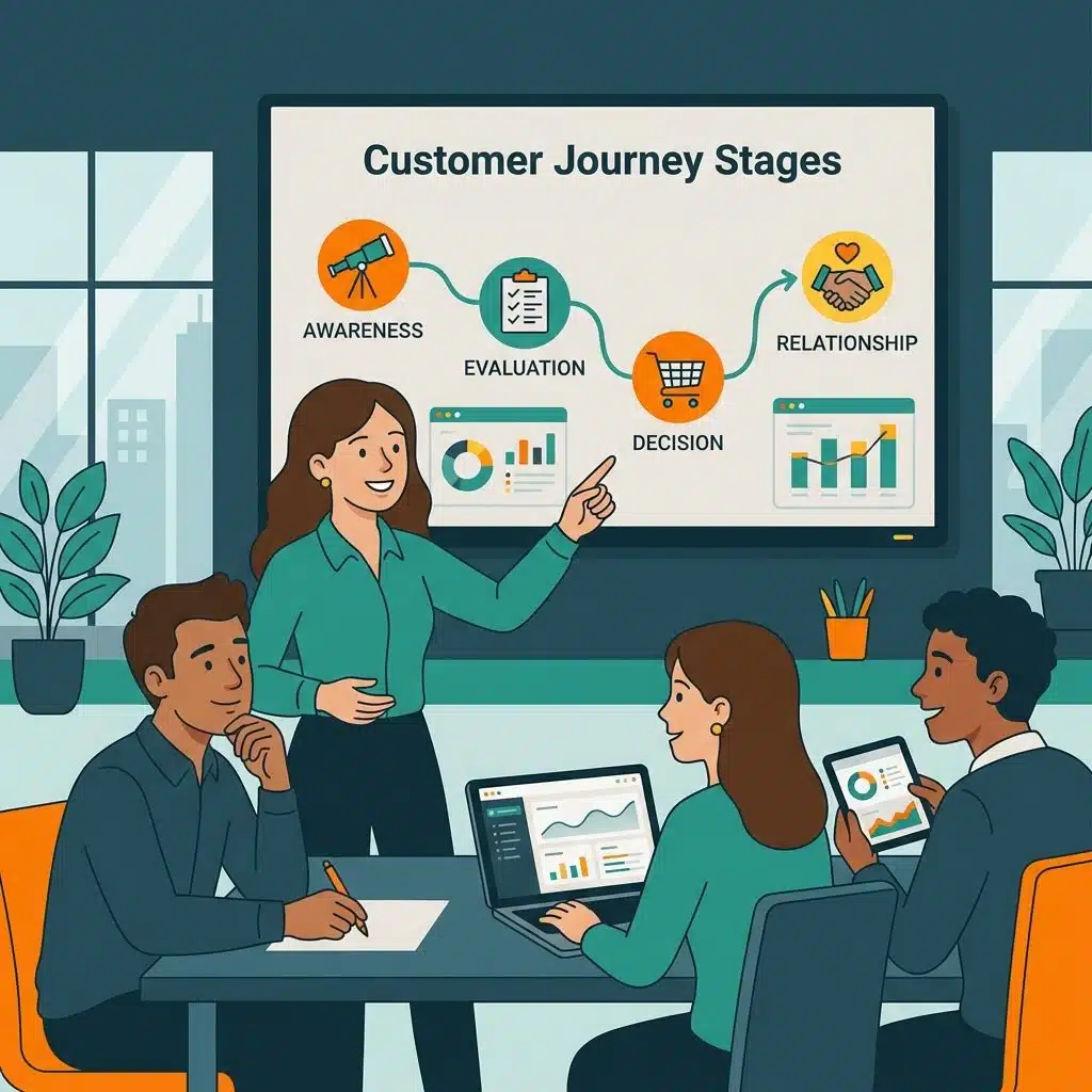 journey-stages what are customer journey stages