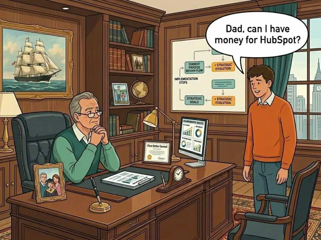 modernize family business with hubspot