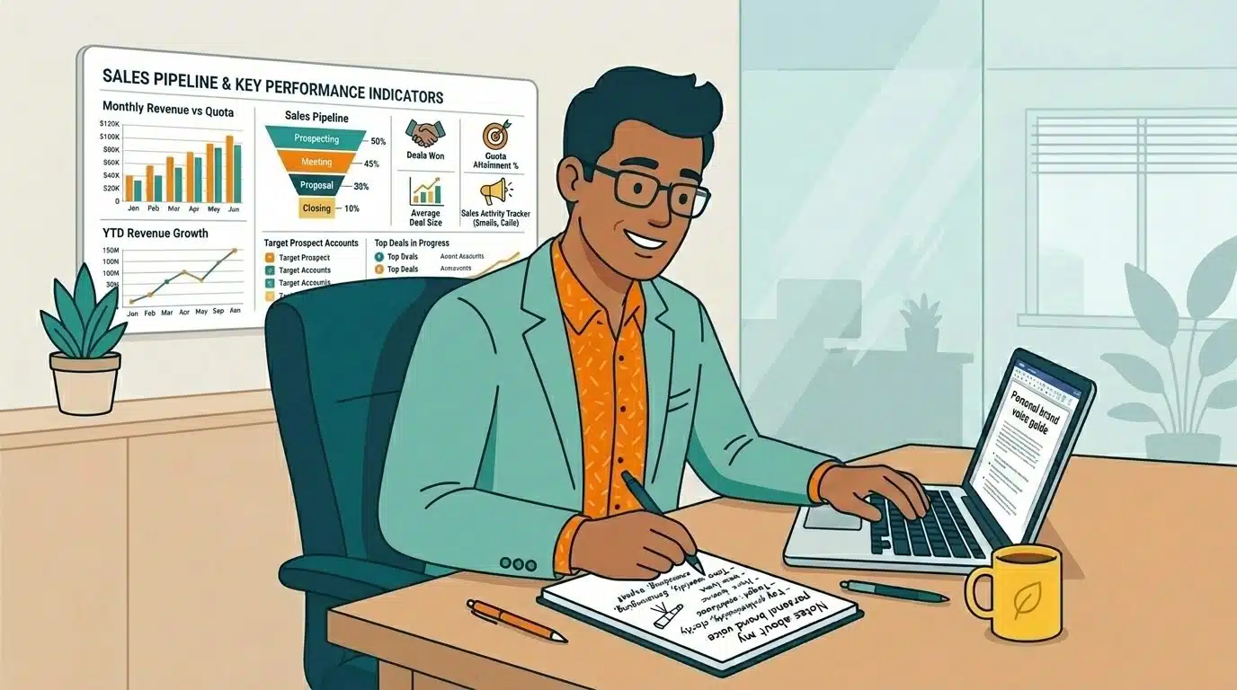 personal brand voice for sales